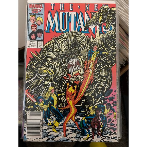New Mutants #44, 45, 46, 47, 48, 49 (1986 Marvel) Lot of 6 - 1 KEY ISSUE - Picture 5 of 7